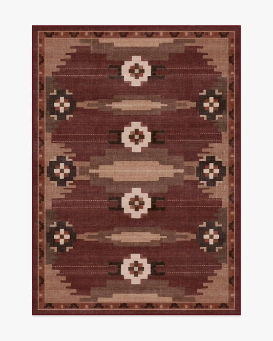 Annika Rust Red Rug
