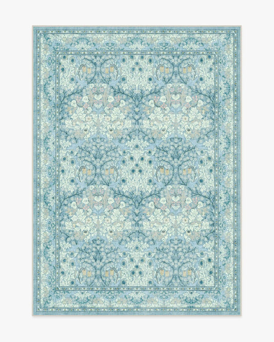 Blackthorn Slate Blue Rug by Morris & Co.