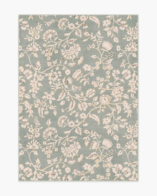 Brenna Sage Green & Cream Rug
