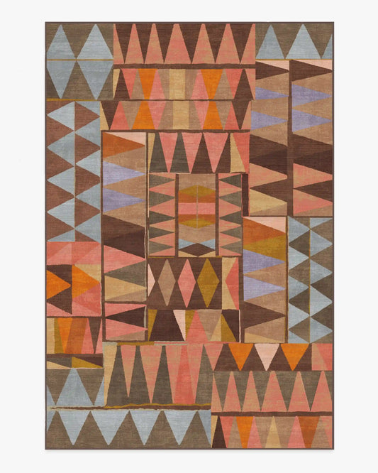 Cadra Warm Brown Rug by Jungalow