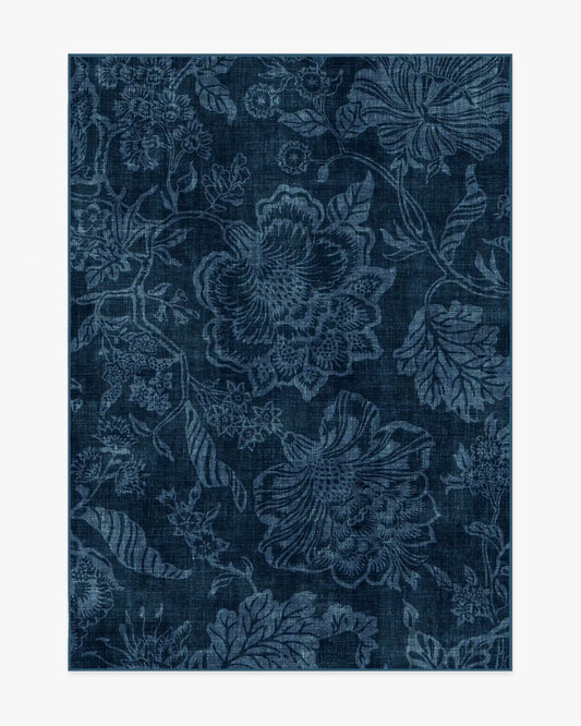 Christelle Silhouette Midnight Blue Rug by Liberty