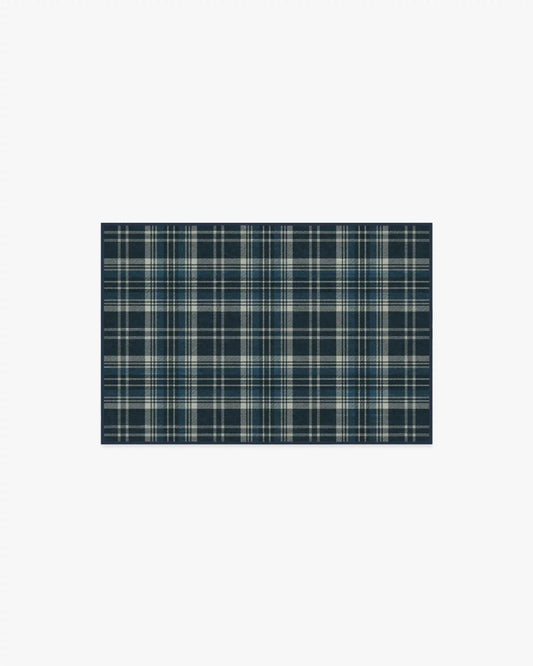 Dress Stewart Tartan Navy Rug