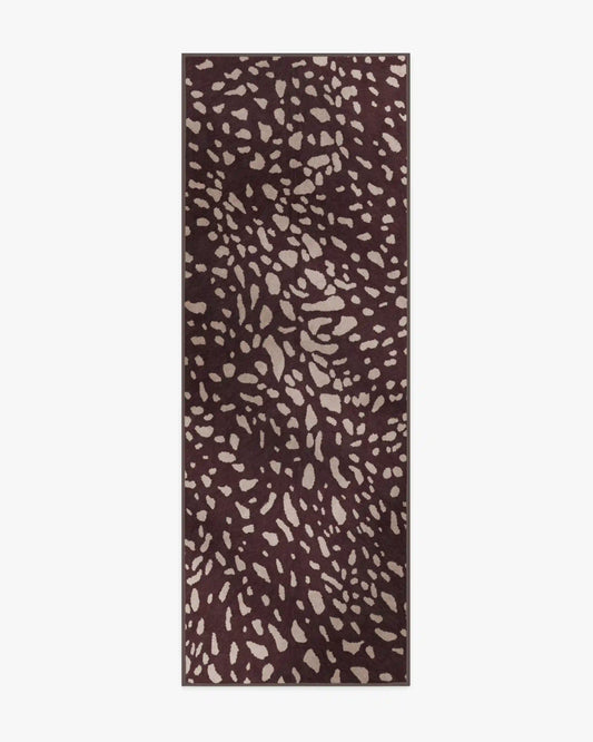 Fawn Burgundy Rug