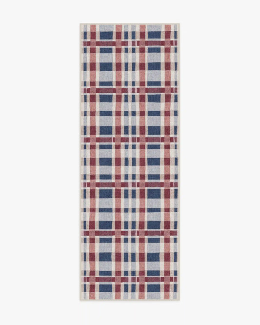 Finn Red & Blue Rug