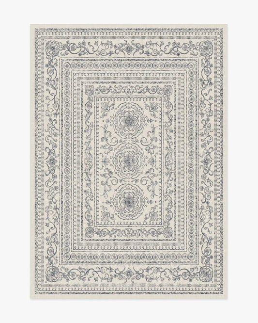 Gisele Ivory & Soft Charcoal Rug
