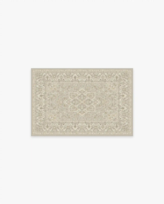 Hendesi Heriz Cream Rug