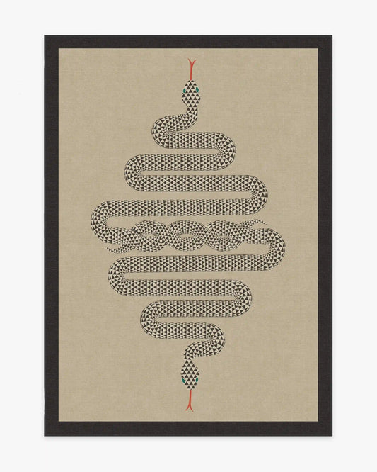 Venom Neutral Rug by Jonathan Adler