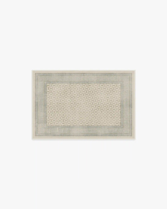 Kairos Ivory & Blue Rug