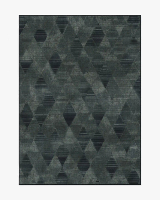 Kavi Mosaic Charcoal Rug