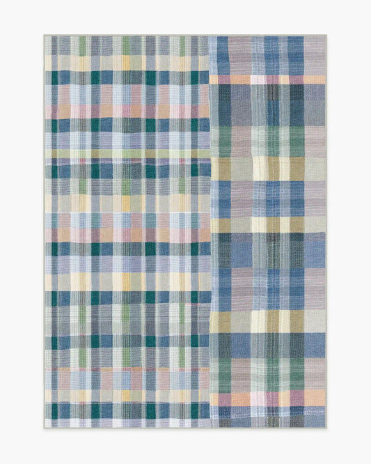 Linnea Slate Blue Multicolor Rug