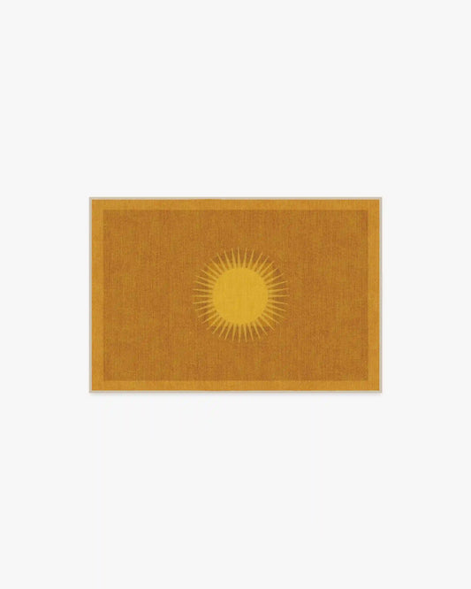 Helios Gold Rug by Matthew Williamson