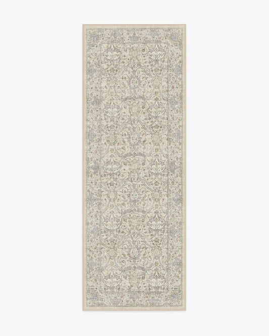 Montreal Beige & Lilac Rug by Morris & Co.