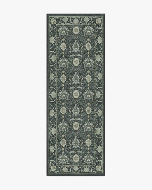 Montreal Charcoal & Abalone Rug by Morris & Co.