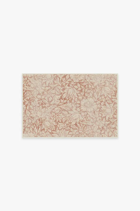 Mallow Rust Rug by Morris & Co.