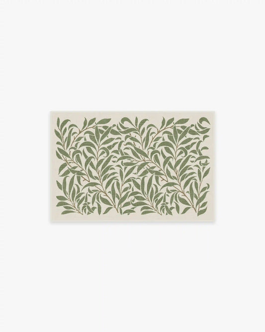 Pure Willow Boughs Green Rug by Morris & Co.