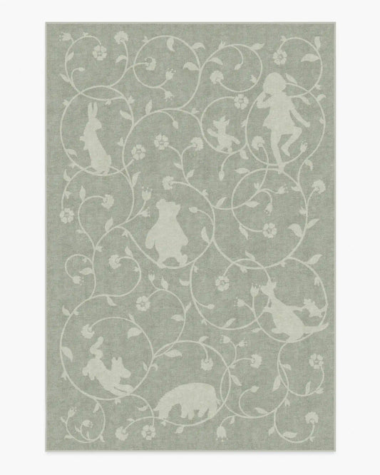 Once Upon a Gathering Soft Green Rug