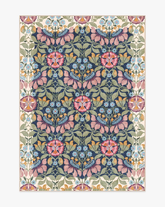 Persephone Midnight & Cream Rug by Liberty
