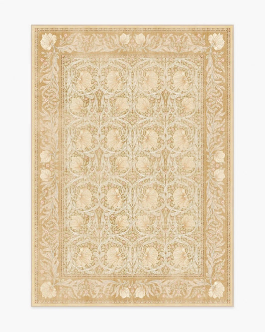 Pimpernel Light Ochre Rug by Morris & Co.