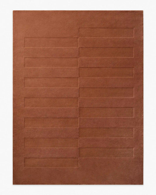 Ryder Terracotta Plush Rug