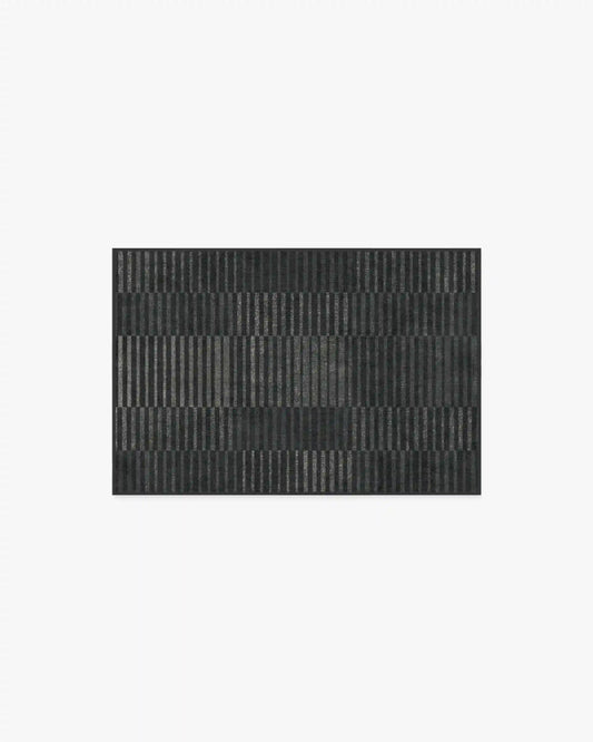Shadow Stripe Charcoal Rug