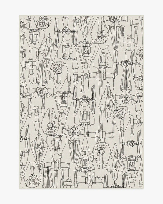 Star Wars Armada Creme Rug