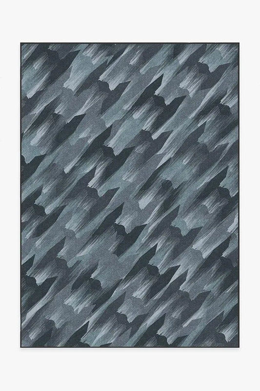 TIE Fighter Houndstooth Blue Rug