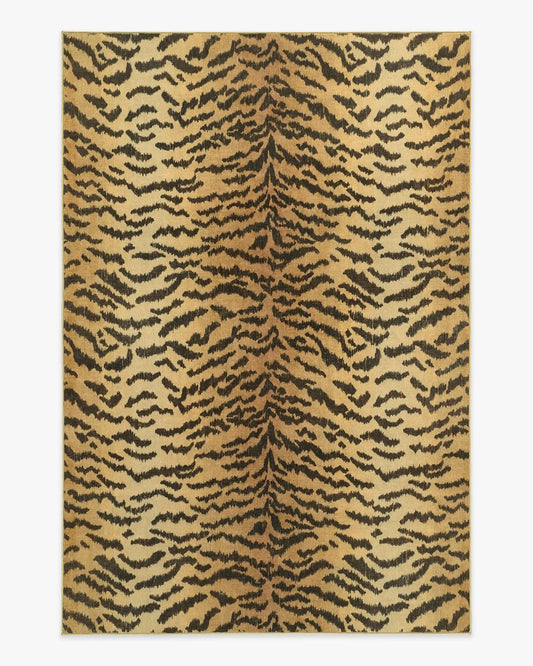 Tigre Gold Rug by Scalamandré