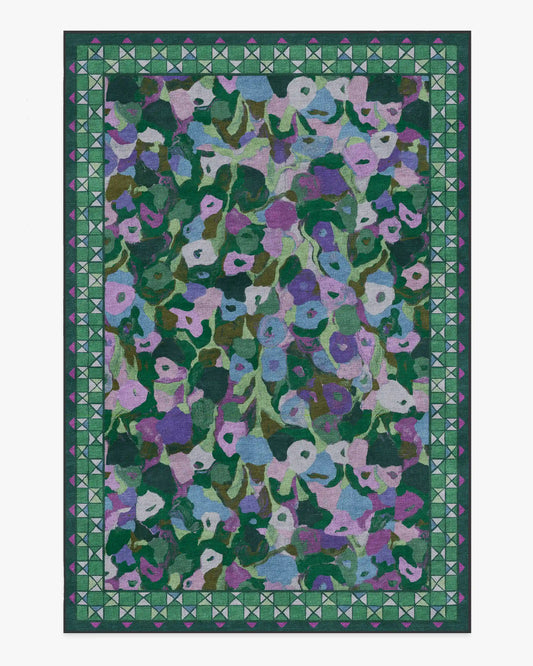 Vera Green & Plum Rug by Jungalow