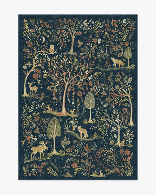 Wilder Blue Multicolor Rug