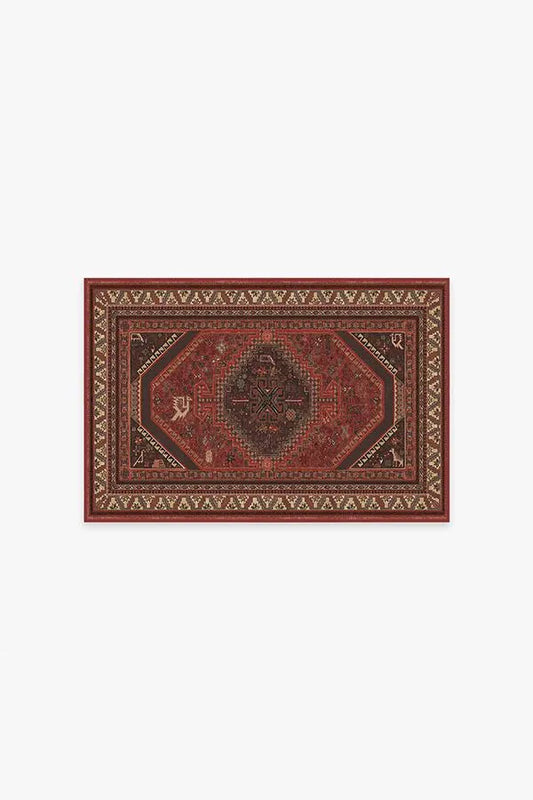 Zareen Scarlet Red Rug