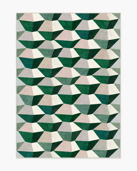 Zeno Green Rug