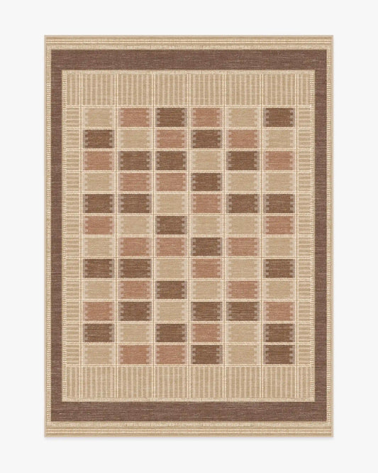 Agnes Warm Brown Rug