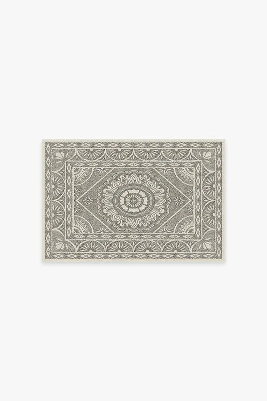 Almana Black & White Rug