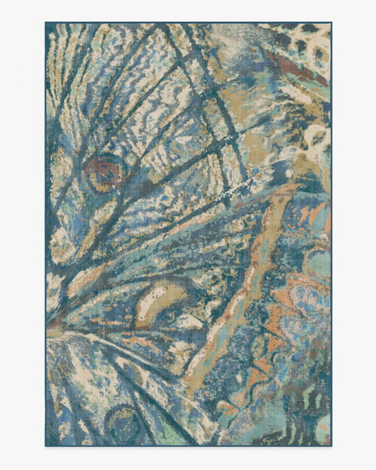 Althea Blue & Green Rug
