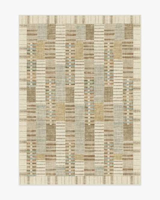 Selene Neutral Multicolor Rug by Architectural Digest