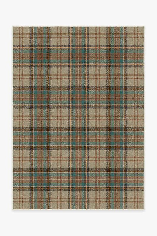 Dress Stewart Tartan Khaki Rug