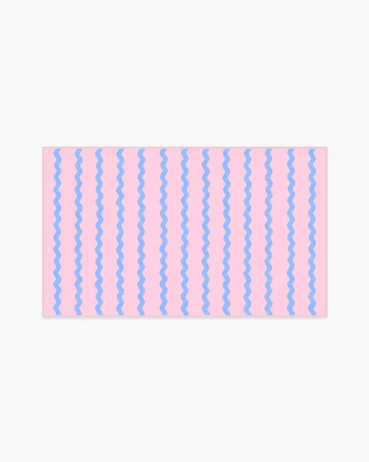 Giggle Squiggle Pink Rug