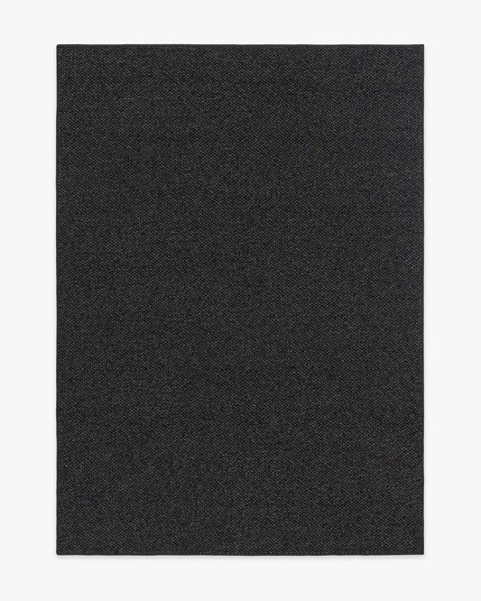 Haven Black Performance Weave Rug
