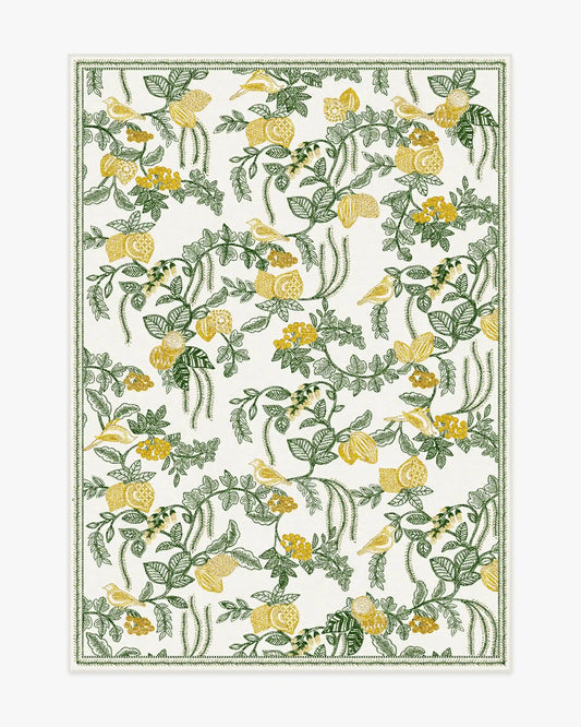 Heidi Green & Lemon Rug