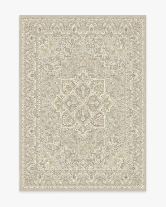 Hendesi Heriz Cream Rug