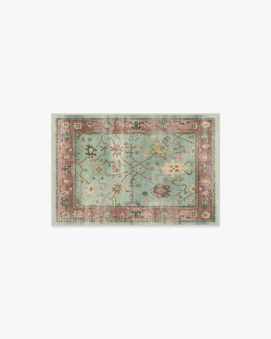 Jemima Sage and Rosewood Rug