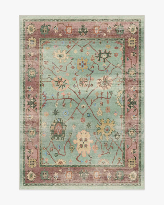 Jemima Sage and Rosewood Rug