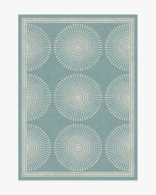 Santorini Blue Rug by Jonathan Adler