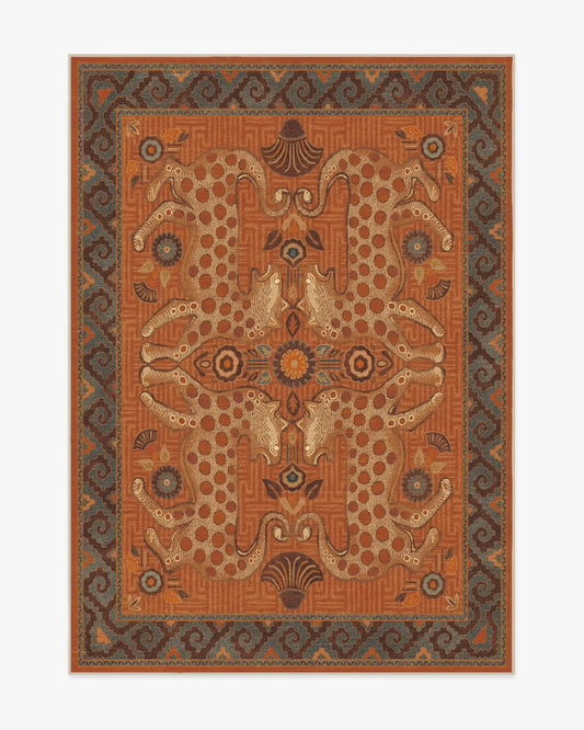 Eartha Terracotta Rug by Jungalow