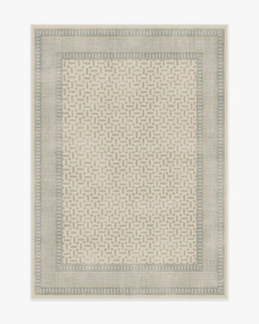 Kairos Ivory & Blue Rug