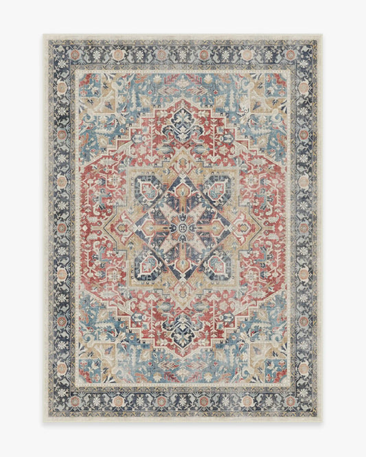 Kamran Cayenne Red Rug