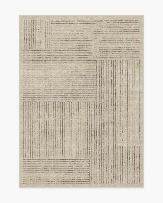 Linear Oasis Stone Grey Rug