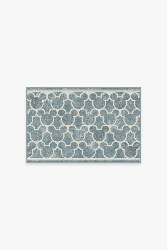 Mickey Trellis Slate Rug