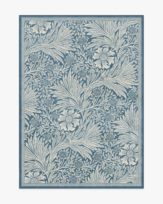 Marigold Blue Rug by Morris & Co.