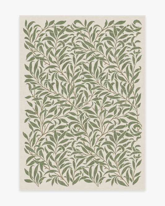 Pure Willow Boughs Green Rug by Morris & Co.